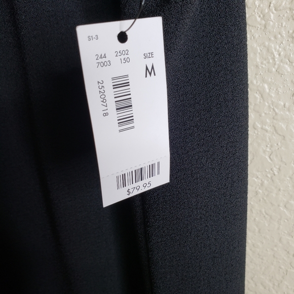 4 for $30 SALE!! The Limited NWT Black Sleeveless Duster Medium - Picture 4 of 7